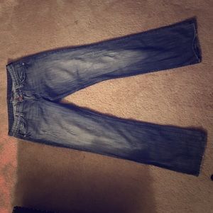 Armani exchange gently used straight leg jeans.