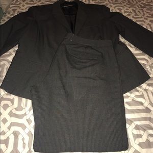 GAP blazer with matching cropped pants