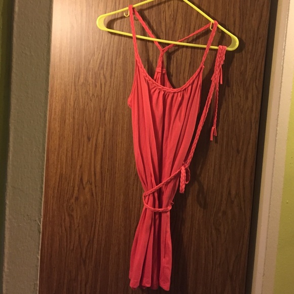 NWOT braided tank top with braided belt - Picture 1 of 3