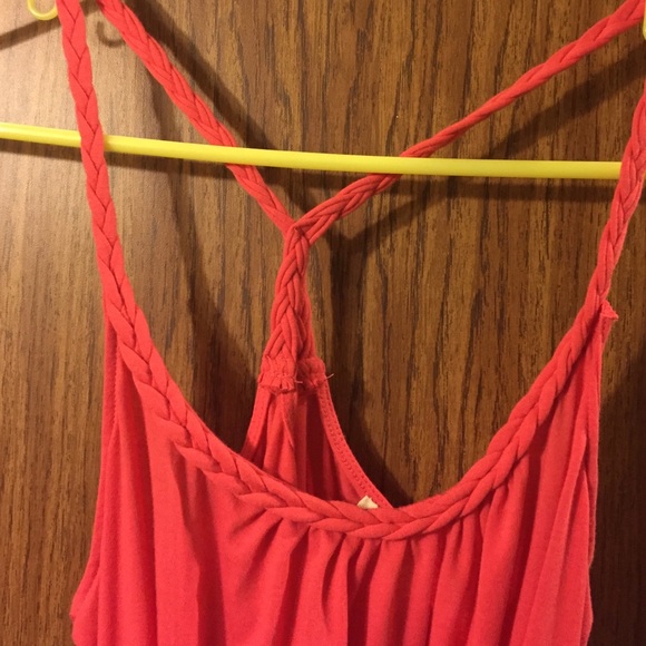 NWOT braided tank top with braided belt - Picture 3 of 3