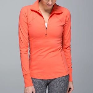 Size 10 - lululemon race with grace 1/2 zip!