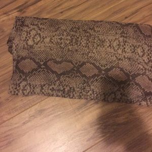Snake Print Scarf!