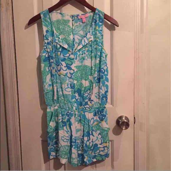 Lilly Pulitzer Tybee Romper - Picture 2 of 2