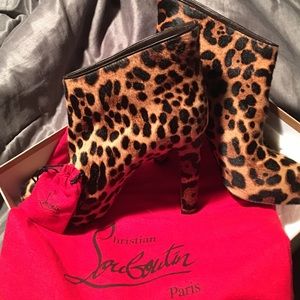 Leopard Ankle boots