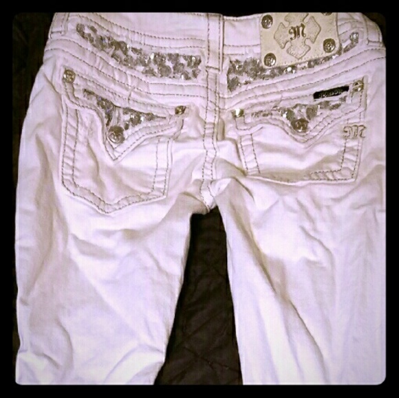 White Miss me jeans