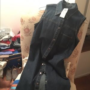 old navy denim dress