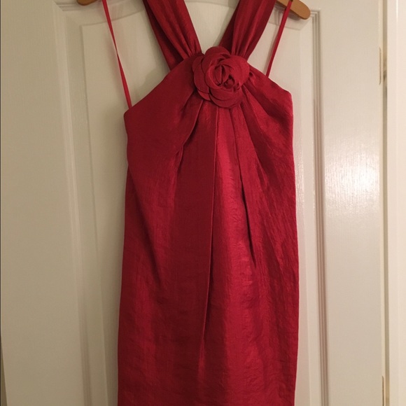 Arden B. Red mini dress