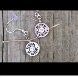 38 special earrings with crystals