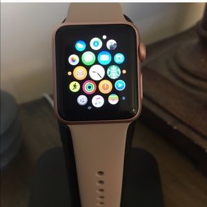Apple Watch 38m great condition Gold Rose