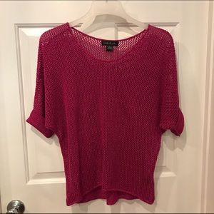 August Silk Shear Top