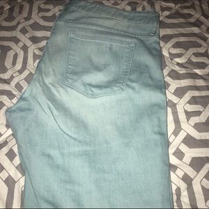 GAP Always Skinny Destructed Skimmer Jeans