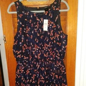 Brand New Ann Taylor Navy Blue Dress Size 12
