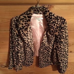 Cabi Fur Short Jacket Size M