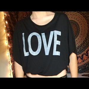 LOVE Crop Top
