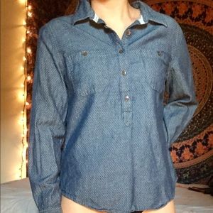 Denim Button Down