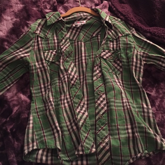 Comfy green flannel