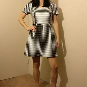 Madewell striped dress