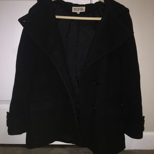 Michael kors never worn black winter coat