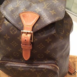 Authentic Louis Vuitton backpack large