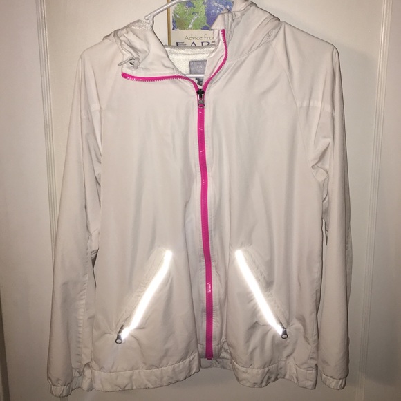Athletic warm up jacket
