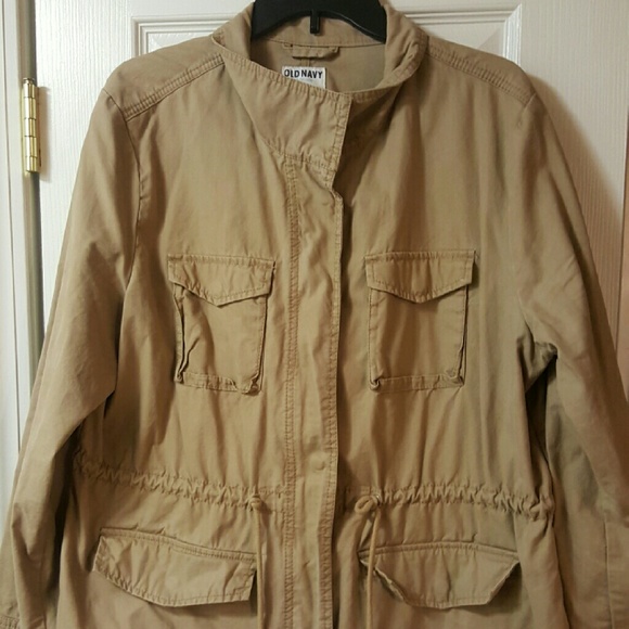 Old Navy 4 Pocket Drawstring Cargo Jacket
