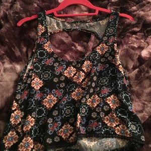 Pattern tank top