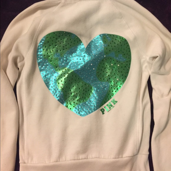 RARE Victoria's Secret PINK bling hoodie