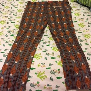 Never worn awesome patterned pants!