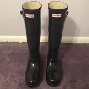 Hunter rainboots size 5