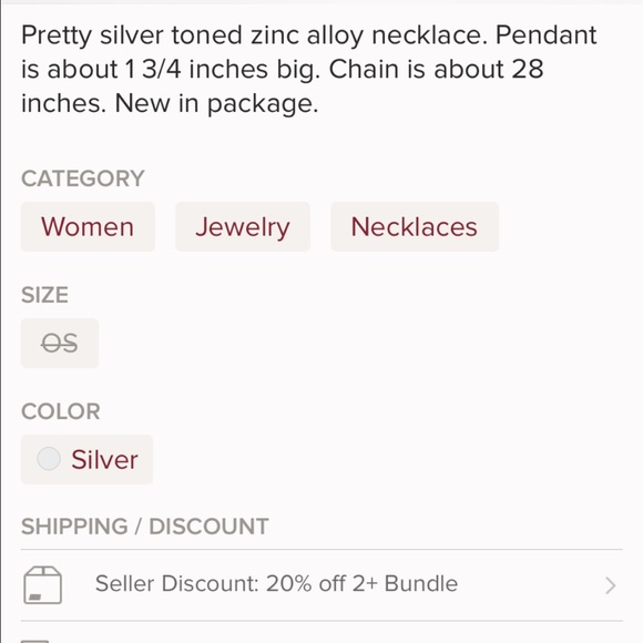 (D2) Starfish Necklace - Picture 4 of 4