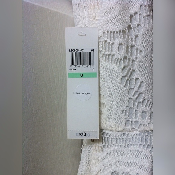 🆕 London Style Collection Ivory Dress - Picture 3 of 3