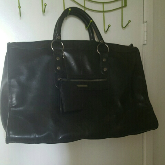 Victoria Secret Leather Overnight Bag