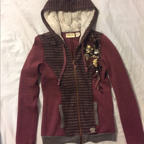 Miss Me hoodie zip up