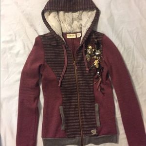 Miss Me hoodie zip up