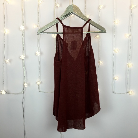 Urban Outfitters Sexy Split Neck Tank - Picture 3 of 4