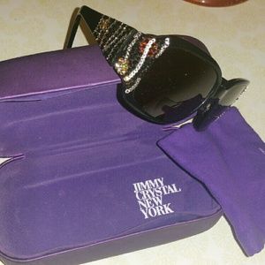 SALE~AUTHENTIC JIMMY CRYSTAL NEW YORK SUN GLASSES
