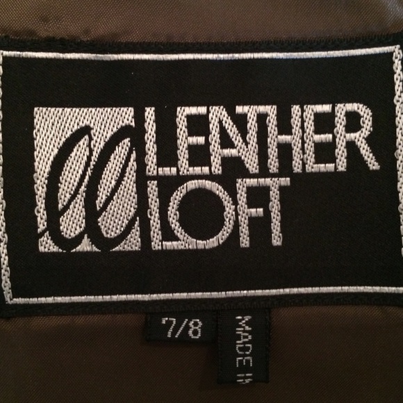 Vintage Genuine Leather Skirt - Picture 2 of 4