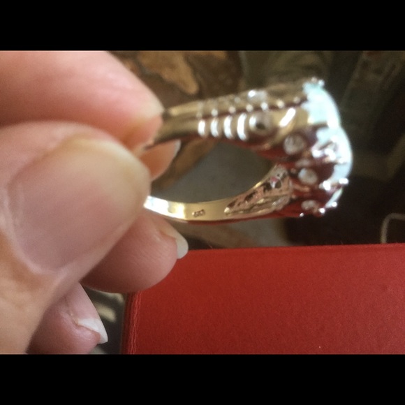 Sterling Silver Opal Ring - Picture 4 of 4