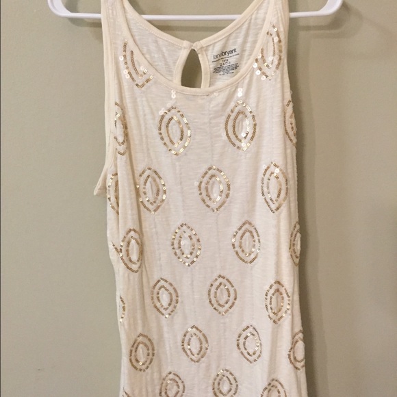 Lane Bryant Cream Sleeveless Top 14/16
