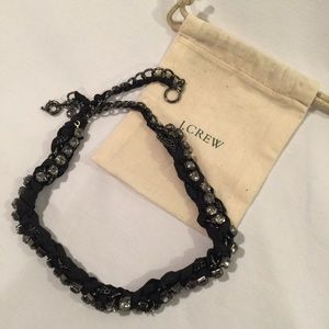 Jcew ribbon crystal necklace