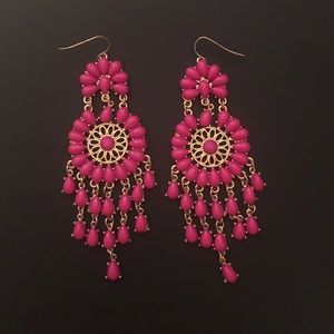 Pink Earrings