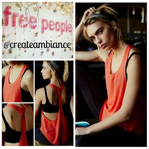 Free People Mesh Workout Tank