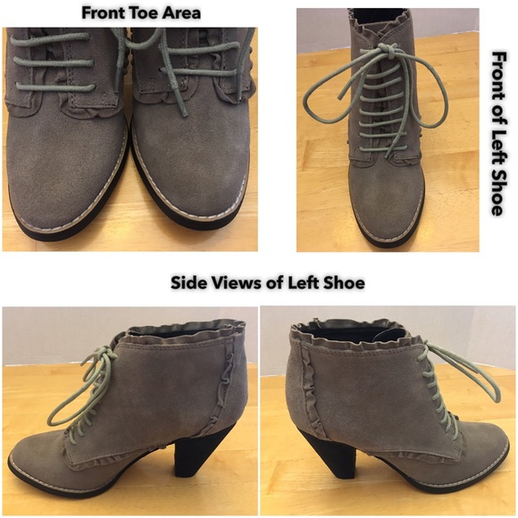 🎀 Messeca Hettie Ankle Boots booties suede *final - Picture 3 of 4