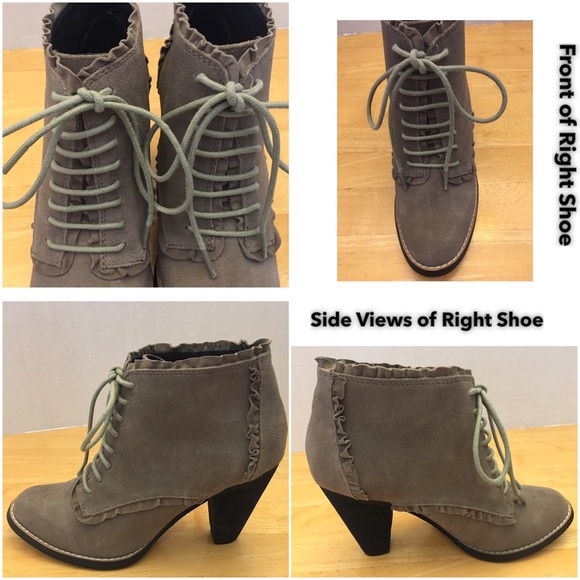 🎀 Messeca Hettie Ankle Boots booties suede *final - Picture 4 of 4