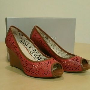 Brand new in the box rockport wedges