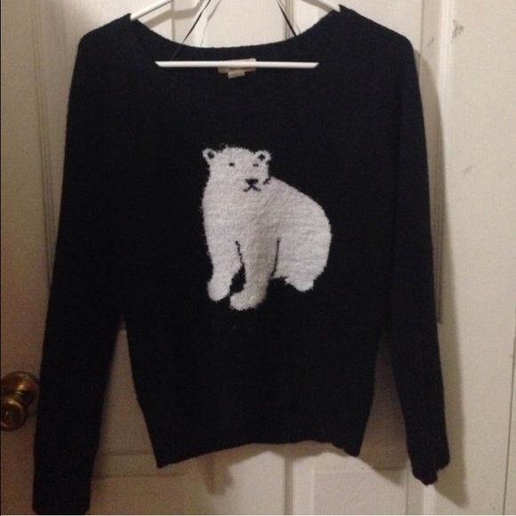 Black Knitted Sweater