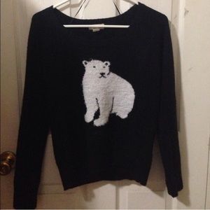 Black Knitted Sweater
