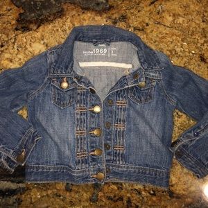 Little girls super cute jean jacket