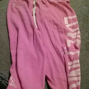 Victoria Secret crop sweats