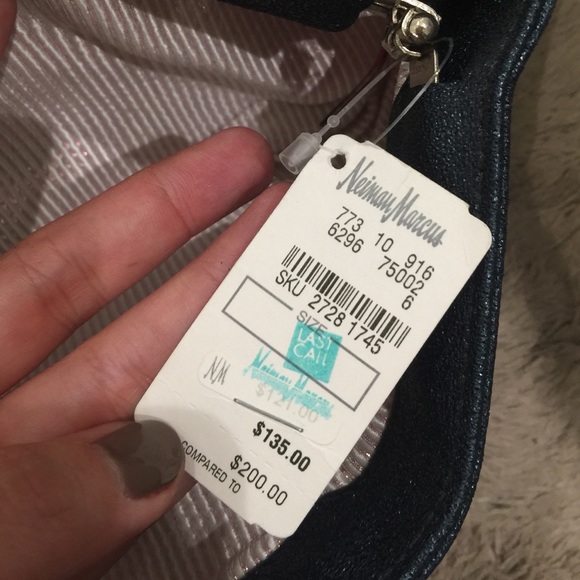 Lauren Merlin blue clutch - Picture 3 of 3